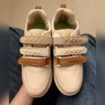 ونس زنانه سه چسب نسکافه ای فروشگاه آنلاین کفش و کتونی و صندل وبوت زنانه قدمک کتونی ارزان